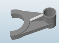 拖拉机变速箱拨叉的拓扑优化研究的图1